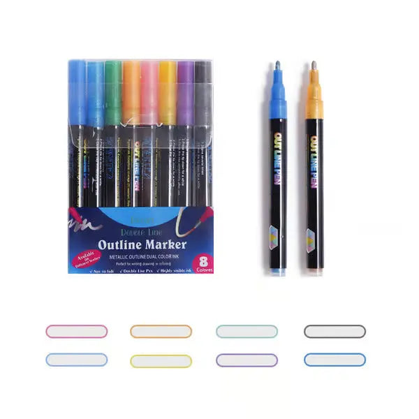 2024 Bestseller Dual-Line Textmarker 🖌 Zorenza