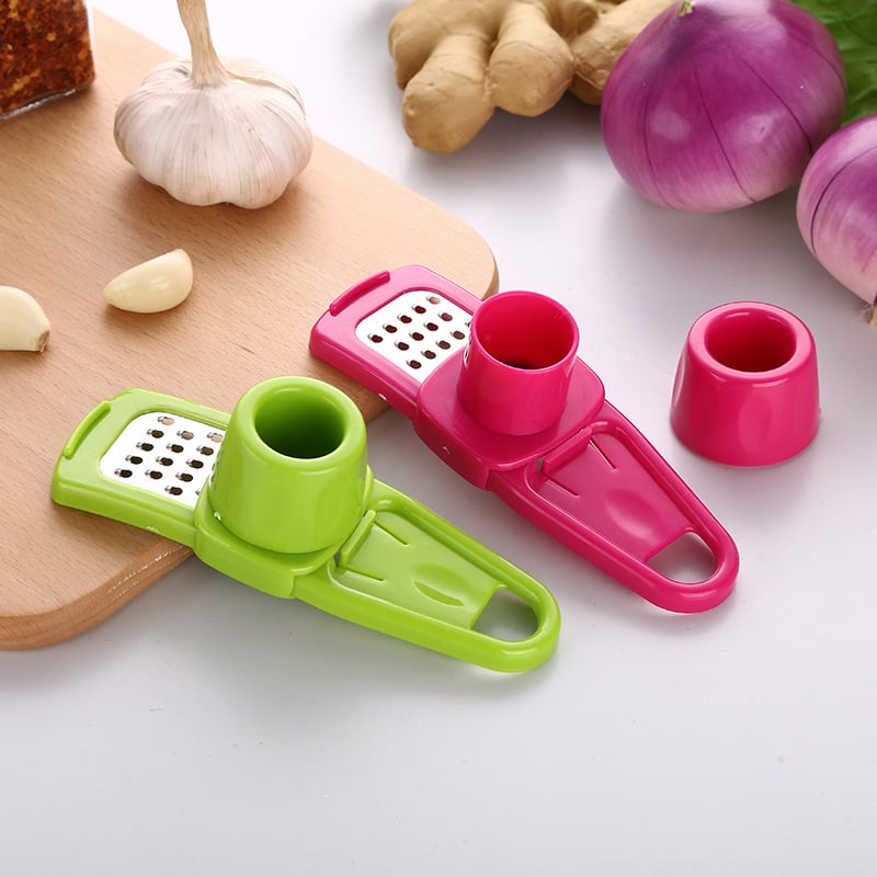 1+1 GRATIS | Praktische Knoblauchpresse – Ideal für kleine Portionen & hausgemachte Gerichte Zorenza