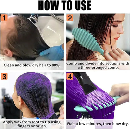 Haarstyling-Farbwachs | Sanft, pflanzlich & dauerhaft entfernbar Mivoza Deutschland