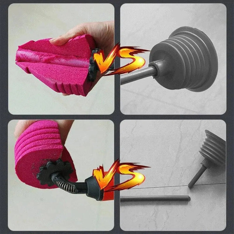 Chemiefreier Hochdruck-Abflussreiniger mit ergonomischem Griff Zorenza