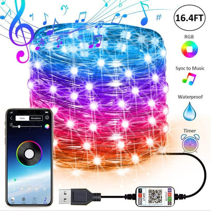 Außen-LED-Lichterkette — Bunte Atmosphäre per Fingertipp schaffen Zorenza