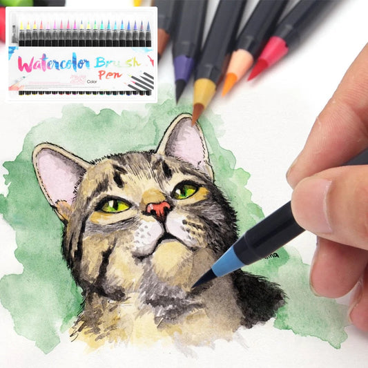 Brush Pens — kreative Farben für strahlende Kunstwerke Zorenza