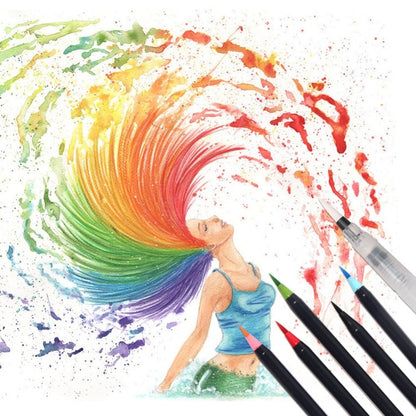 Brush Pens — kreative Farben für strahlende Kunstwerke Zorenza