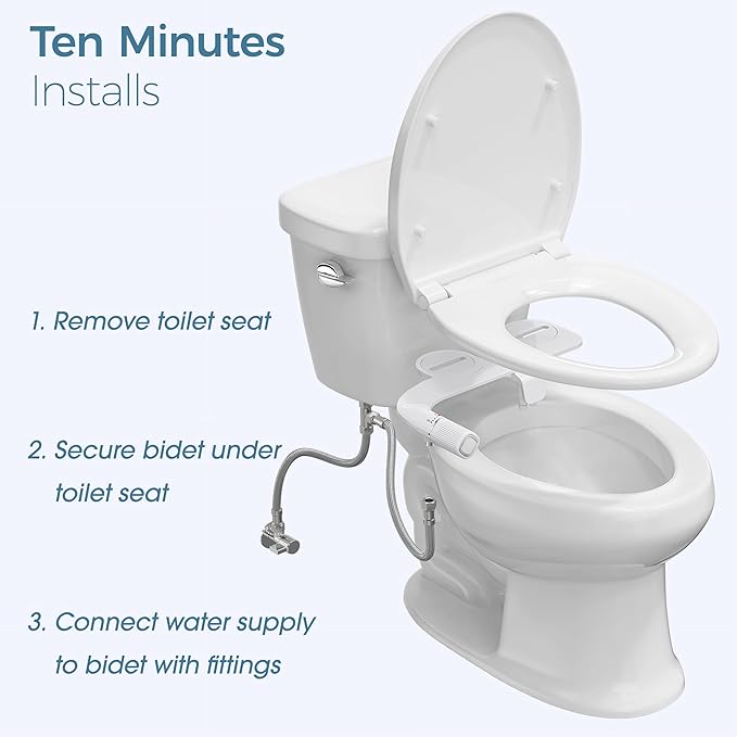 Bidet | Sanfte Reinigung, Umweltfreundlich & Komfortabel Zorenza