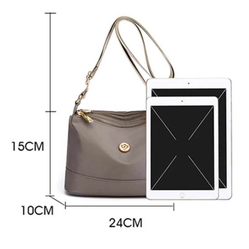Schultertasche | Wasserabweisend & Sicher mit Viel Stauraum Zorenza