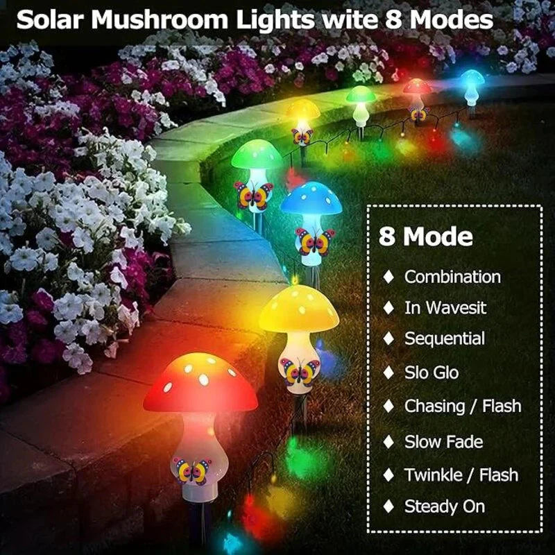🏆2025 Super Value Set(50% OFF)Outdoor Solar Mushroom Lights Set Mivoza Deutschland