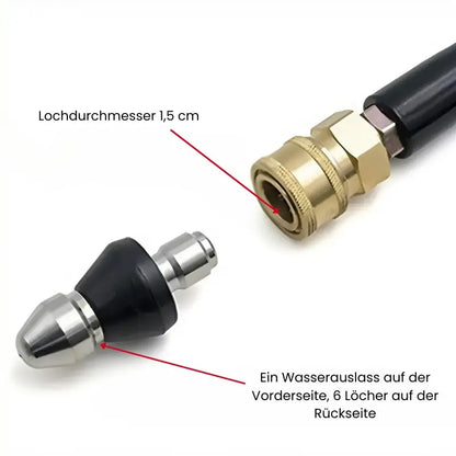 2+1 Gratis | Hochdruck-Rohrreinigungsdüse Mivoza Deutschland