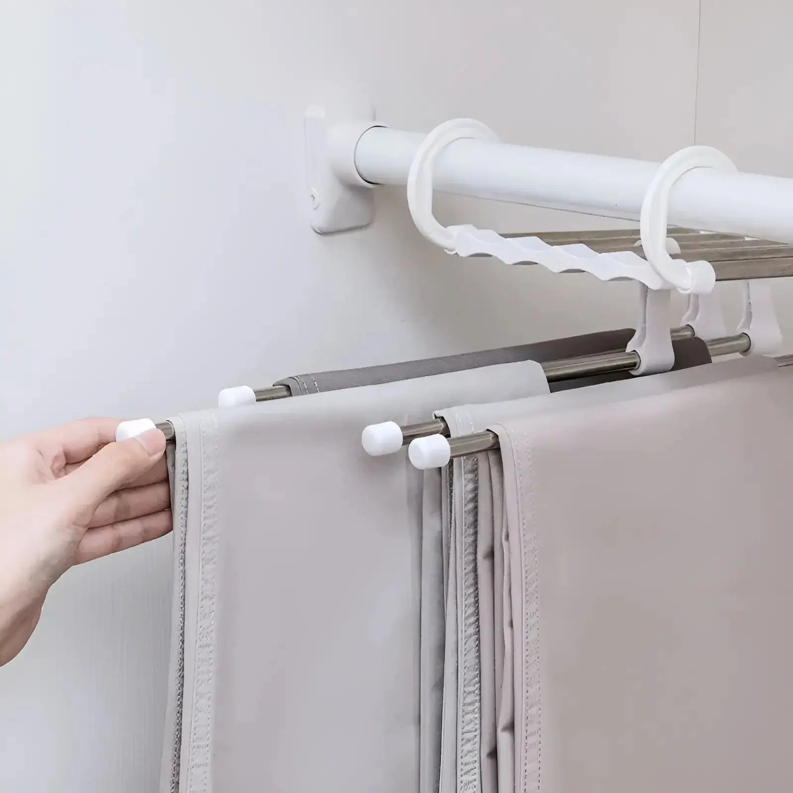 2+2 Gratis | PantsRack™ Verwandle deinen Kleiderschrank in ein organisiertes Paradies! Mivoza Deutschland