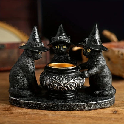 Kerzenhalter — geheimnisvolle Stimmung für Halloween Zorenza