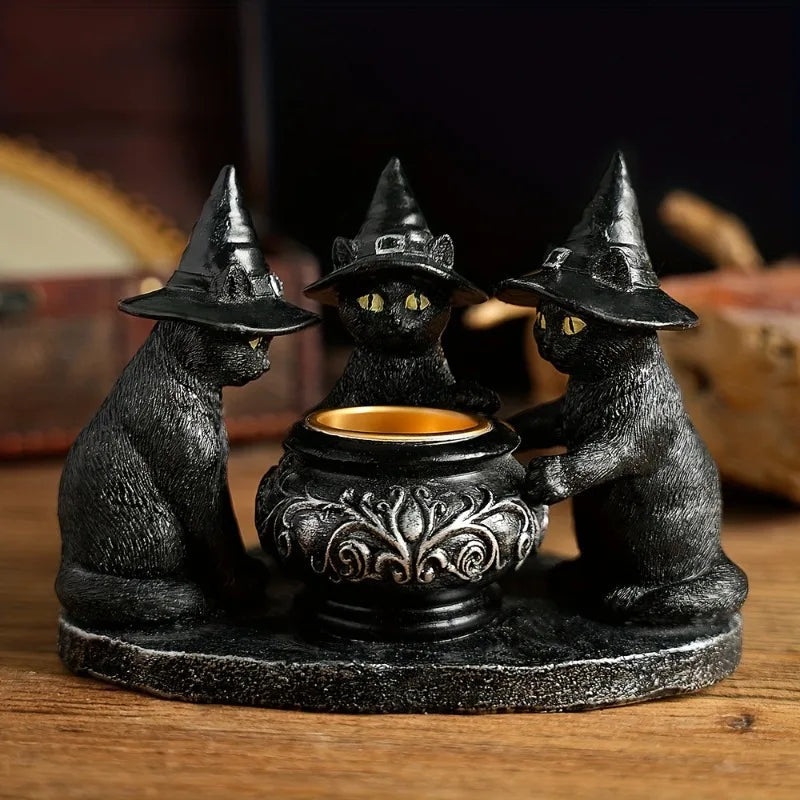 Kerzenhalter — geheimnisvolle Stimmung für Halloween Zorenza