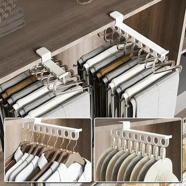 OptiFix™ - Porte-Vêtements Rétractable Mivoza Deutschland