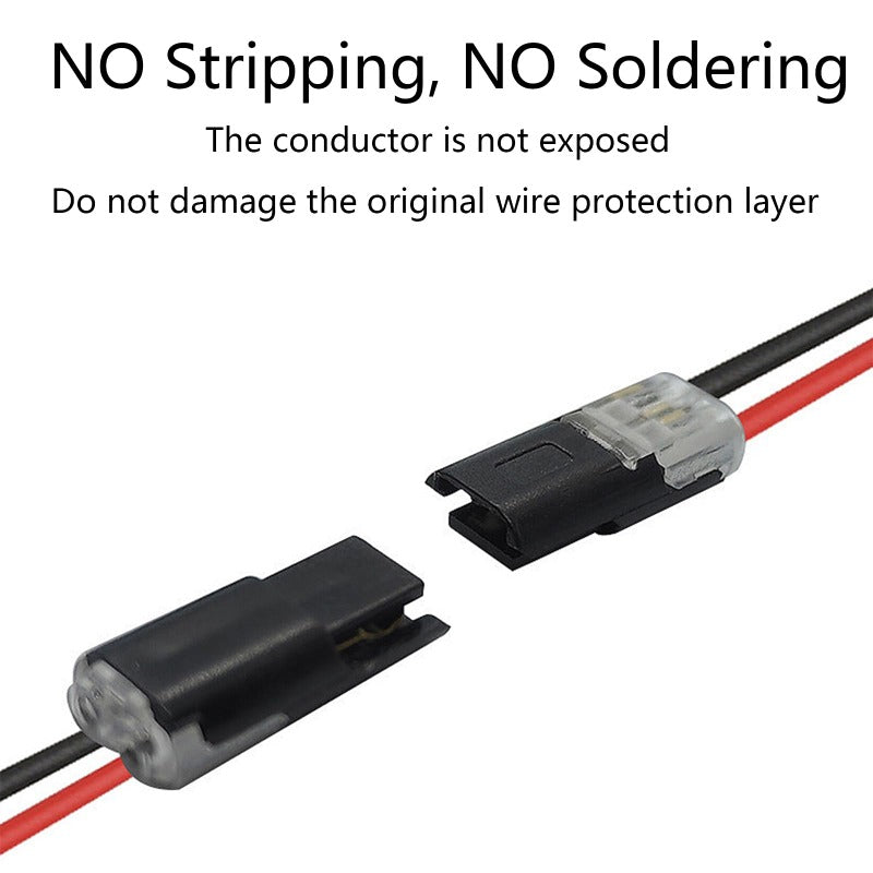 LED-Verbindungsstecker — schnelle und sichere Montage (20 Stück) Zorenza