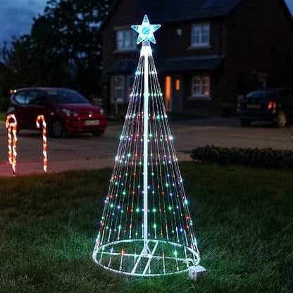 Außen-LED-Lichterkette — Bunte Atmosphäre per Fingertipp schaffen Zorenza