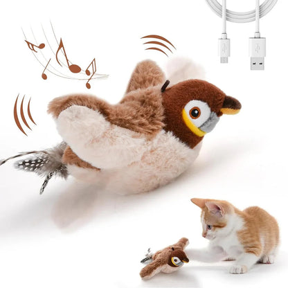 Katzenspielzeug Vogel — Animiert auch dicke & faule Katzen zur Bewegung Mivoza Deutschland