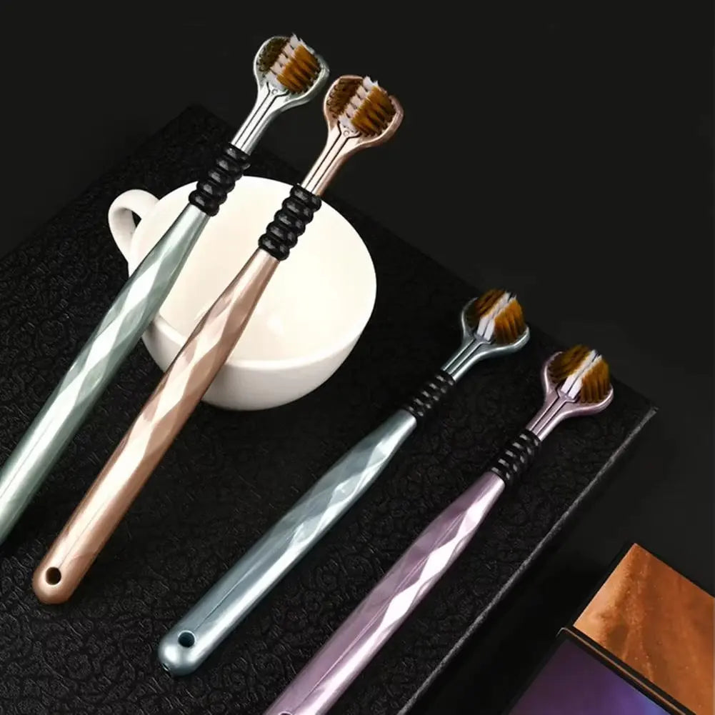 3-seitige Zahnbürste | sanfte und dennoch gründliche Reinigung Zorenza