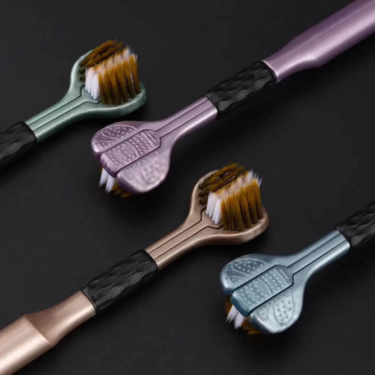 3-seitige Zahnbürste | sanfte und dennoch gründliche Reinigung Zorenza