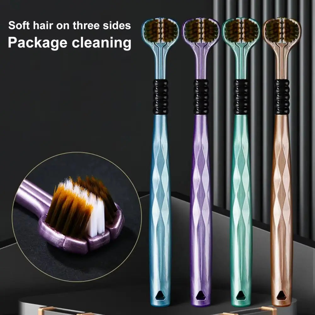 3-seitige Zahnbürste | sanfte und dennoch gründliche Reinigung Zorenza