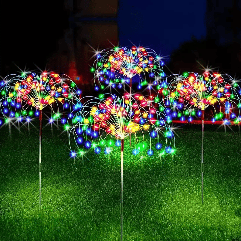 1+1 Graits - Solar Feuerwerk Lichterkette Zorenza