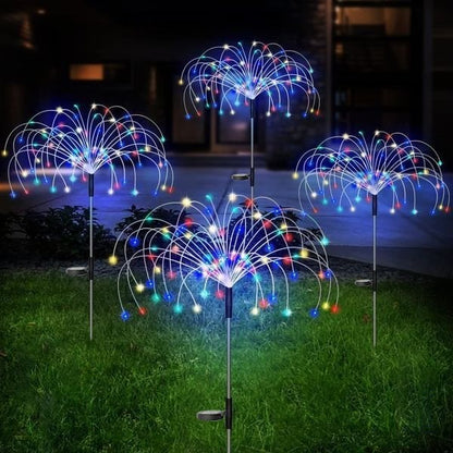 1+1 Graits - Solar Feuerwerk Lichterkette Zorenza