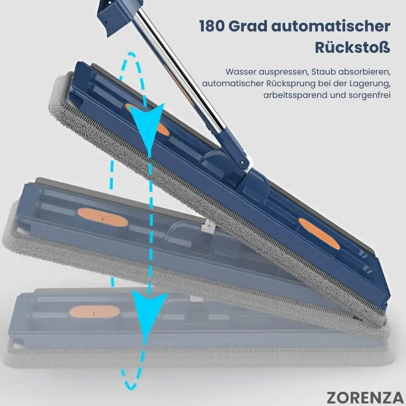 360° rotierender Flachmopp Zorenza