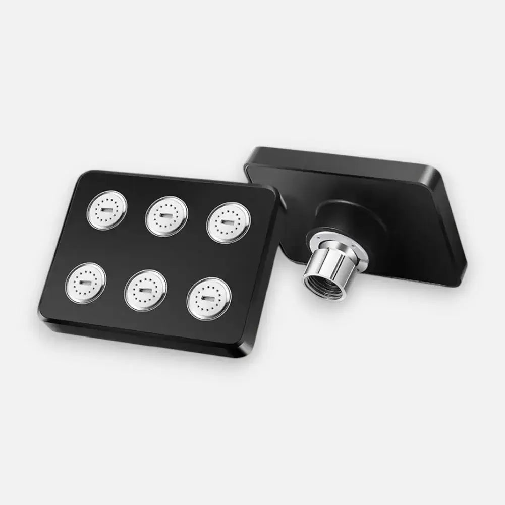 360° verstellbarer quadratischer Duschkopf – Hochdruck & luxuriöser Wasserfluss Mivoza Deutschland