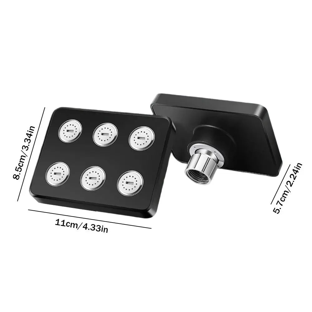 360° Duschkopf mit Regeneffekt | Passend für alle Duschen Mivoza Deutschland