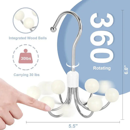 360° Kleider-Organizer – Platzsparender Drehbügel Zorenza