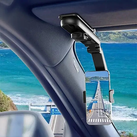 360° drehbare & ausziehbare Handyhalterung fürs Auto – Mit flexiblem Teleskoparm Zorenza