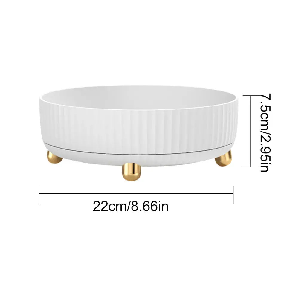 360° drehbares Aufbewahrungstablett | Platzsparend & leicht erreichbar Mivoza Deutschland
