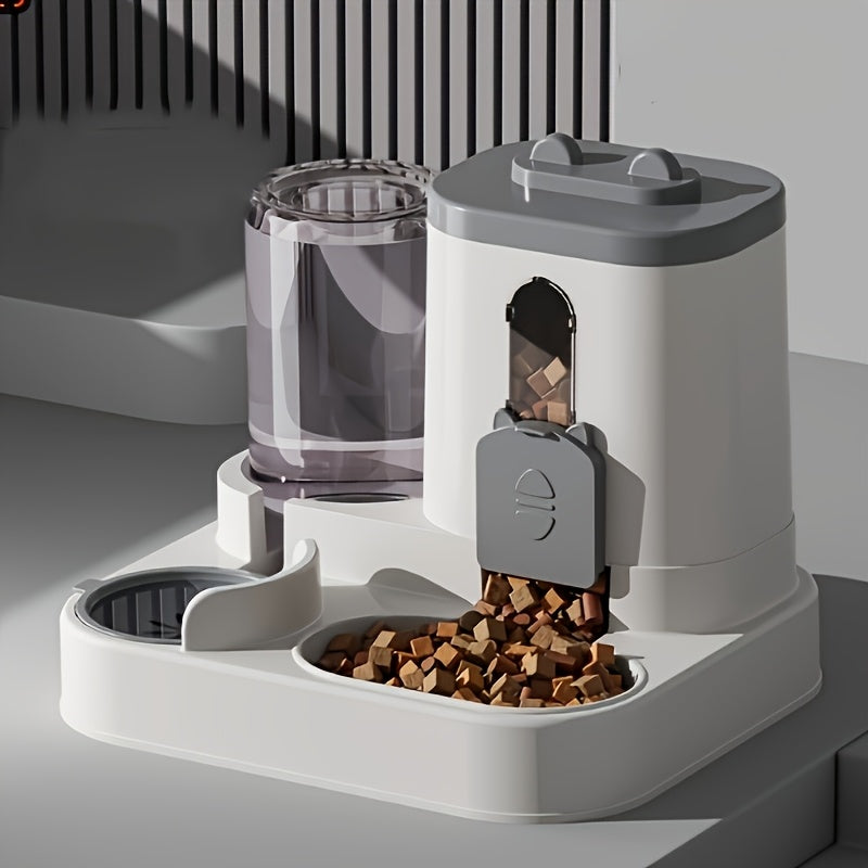 Katzenfutterautomat mit Wasserspender – Batteriefrei & zuverlässig Zorenza