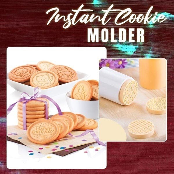 🎉Non-Stick Cookie Stamp & Cutter(6 Styles Set) Zorenza