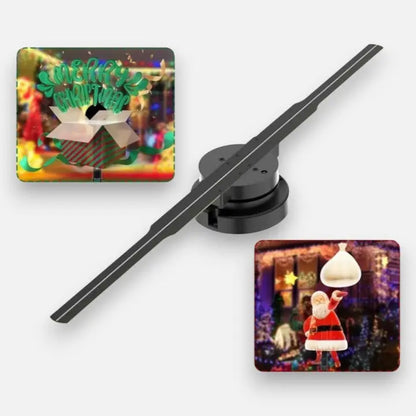 3D Holografischer LED-Display-Ventilator Zorenza