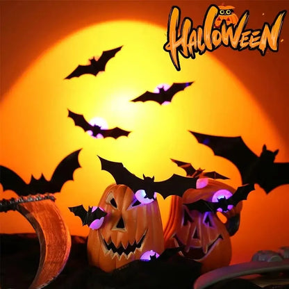 🦇Halloween 3D Lighted Bats Mivoza Deutschland