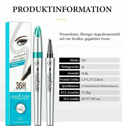 3D wasserfester microblading-augenbrauenstift Zorenza