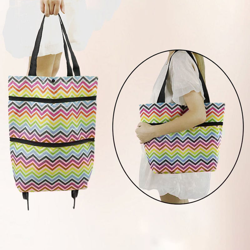 🔥Shopping Bag Folding Green Bag Zorenza