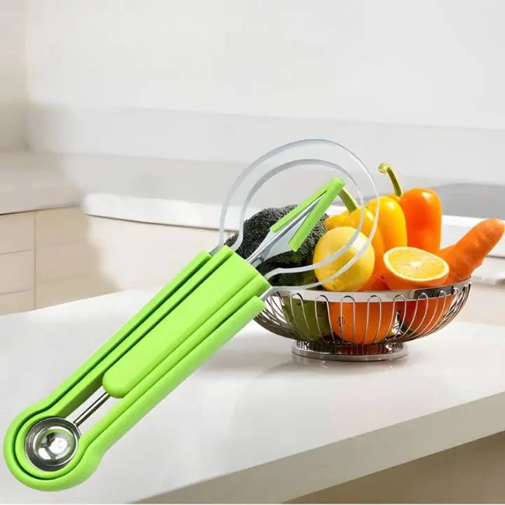 4-in-1 Edelstahl-Fruchtschneider-Set Zorenza