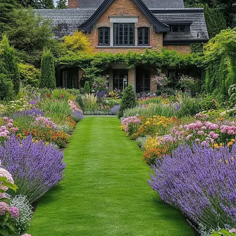🔥 🌱 Evergreen dwarf grass seed for four seasons🌾 | Create your perfect lawn here🌼 Zorenza