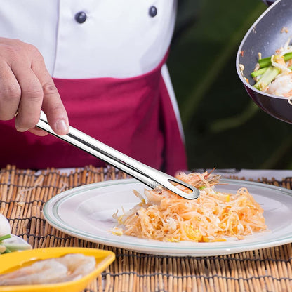 Edelstahl-Grillzangen für sicheren und festen Griff Zorenza
