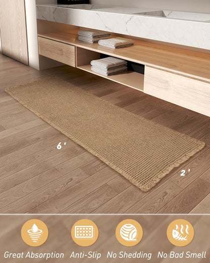 Upgraded Waffle Runner Rug Mivoza Deutschland