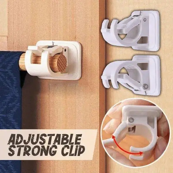 1+1 Gratis | Rod Holder™️ Nagelfreier verstellbarer Rutenhalter - Lozenza