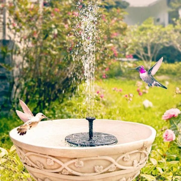 1+1 Gratis | Solarbetriebener Schwimmender Gartenbrunnen Zorenza