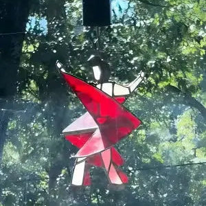 Glasspinner | Buntglas-Dekoration für harmonische Lichtspiele Zorenza