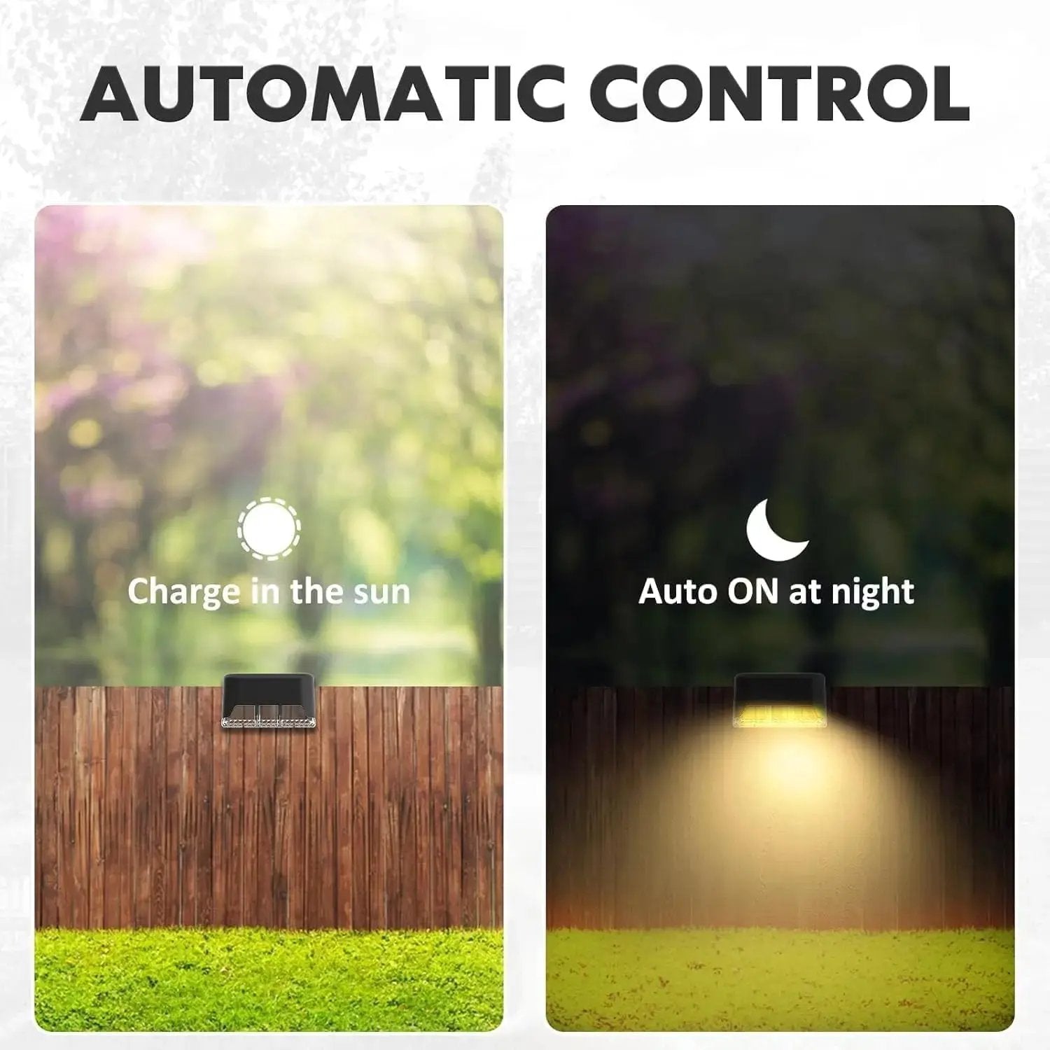 4er-Set Solar-Terrassenlichter – Wetterfestes Außenlicht Zorenza