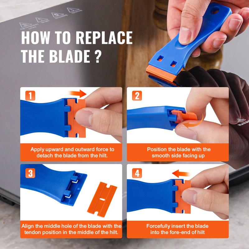 Plastic Razor Blade Scraper Zorenza