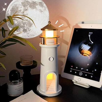 Leuchtturm Lampe — Erschafft atemberaubende Mondlandschaft-Projektionen Mivoza Deutschland