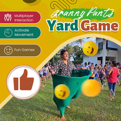 Outdoor-Wurfspiel mit Riesenhose für Gruppenspaß Zorenza