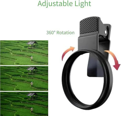 52mm CPL-Filter für Mobiltelefon – Weniger Blendung & Bessere Farben Zorenza