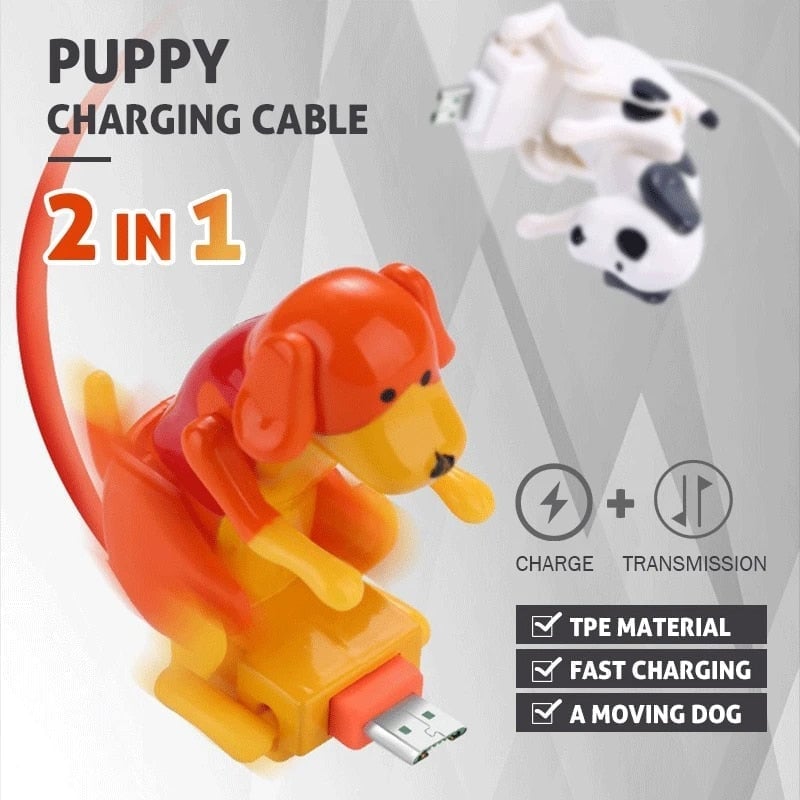 Robustes Ladekabel mit verspieltem Hundedesign Zorenza