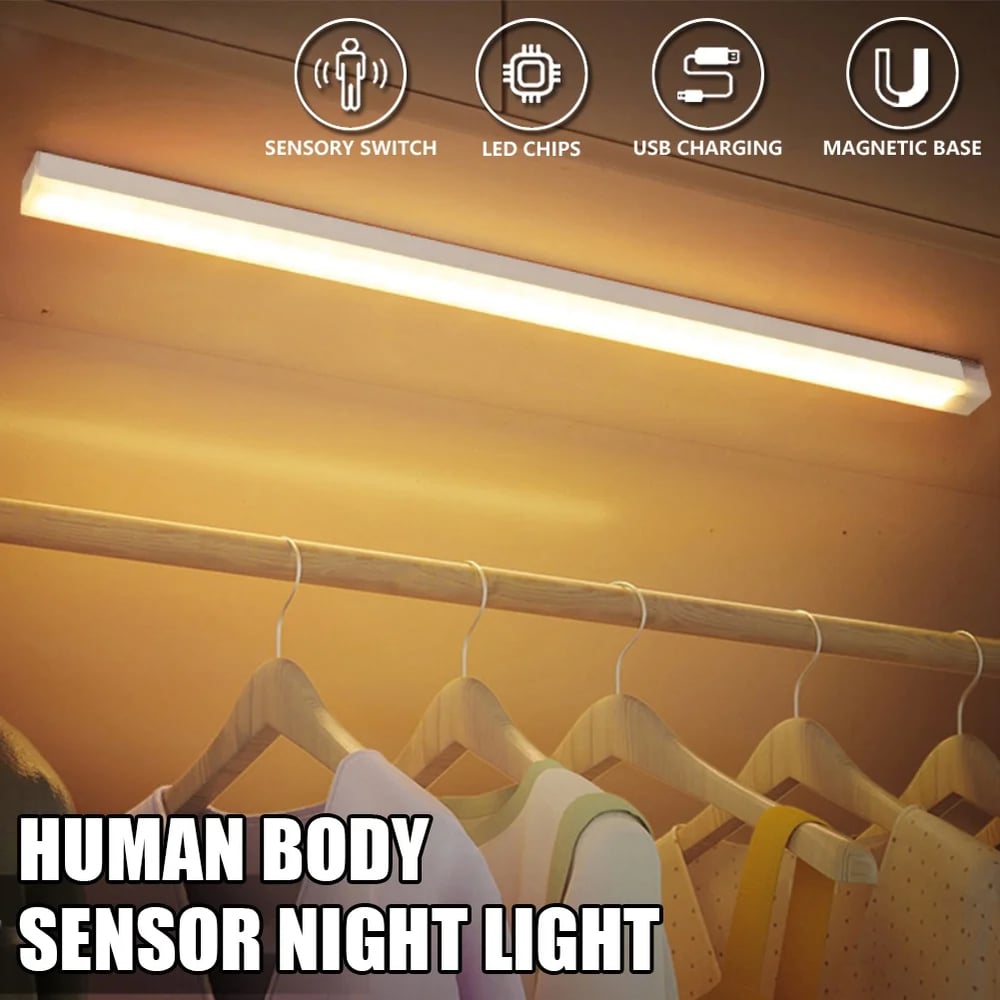 Punch-free Smart Sensor Magnetic Rechargeable LED Lights Zorenza
