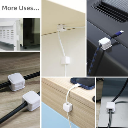🔥Magnetic Cord Organizer, Easy Secure Adhesive Cable Management Zorenza
